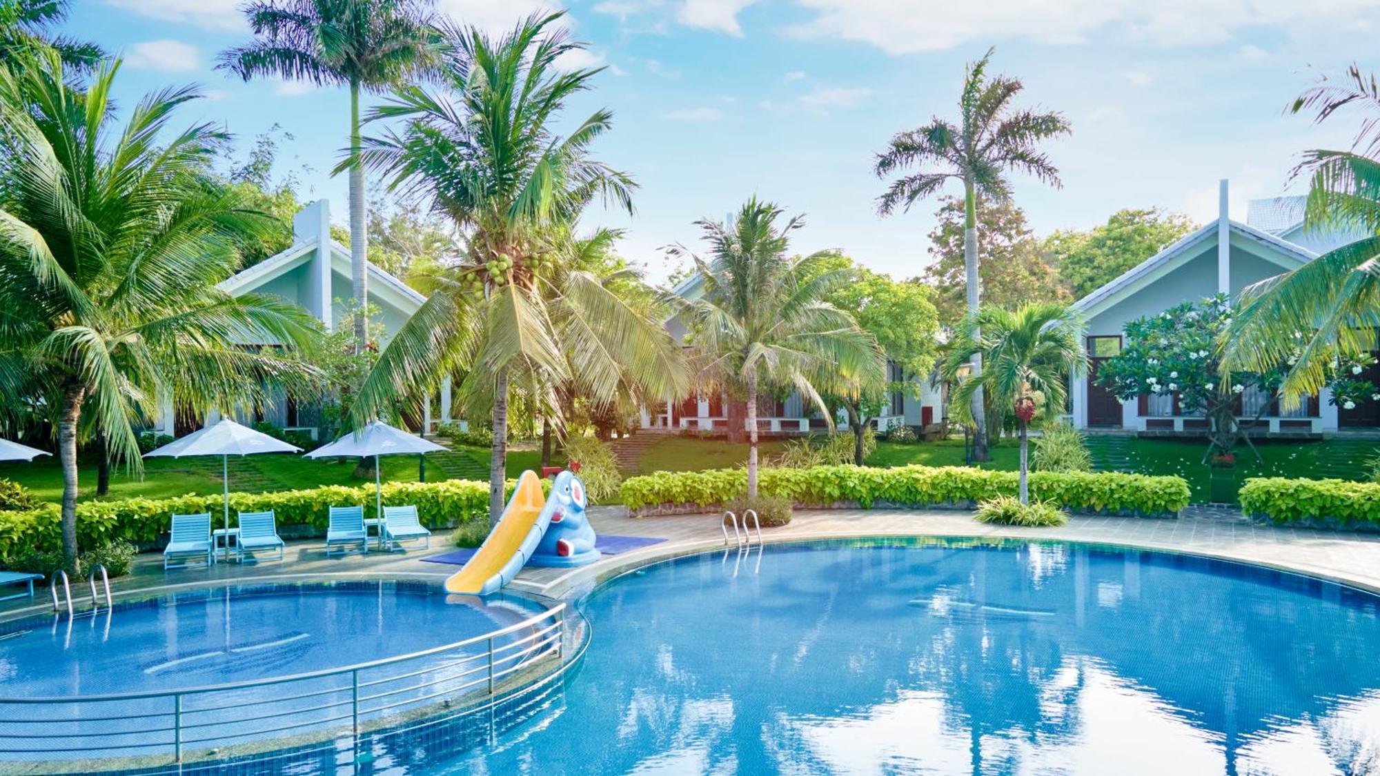 Carmelina Beach Resort Hồ Tràm Exterior foto